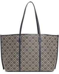 Tory Burch - Perry T Monogram Tote - Lyst