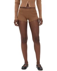 Lioness - Dollhouse Knit Shorts - Lyst