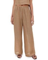 Leset - Stella Wide Leg Pants - Lyst