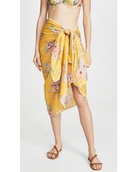 Zimmermann Printed Sarong - Yellow