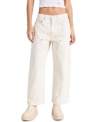 RE/DONE - The Shortie Jeans - Lyst