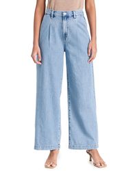 Madewell - The Harlow Wide Leg Jeans - Lyst