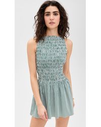 faithfull the brand noa mini dress green Lydie in Red Web Collection: Garden