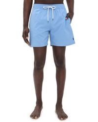 Polo Ralph Lauren - Solid Traveler Swim Shorts 6 - Lyst