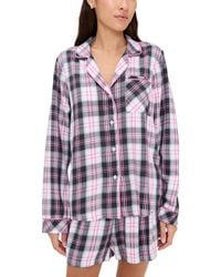 Stripe & Stare - Ecovero Pajama Top - Lyst