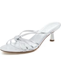 Aeyde - Abby Laminated Nappa Leather Sandals - Lyst
