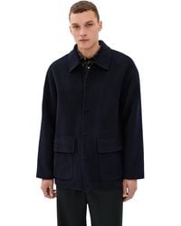 Officine Generale - Vasco Double Split Wool Jacket - Lyst