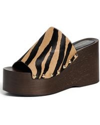 Stuart Weitzman - Kate Clog Slide Sandals - Lyst