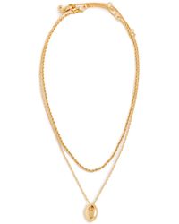 Madewell - Pebble Necklace Pack - Lyst