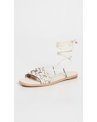 tory burch basket weave sandals