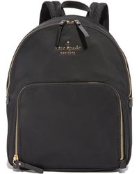 kate spade backpack size