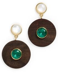 Lizzie Fortunato - Taj Disc Earrings - Lyst