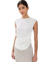 Anna October - Forence Draped Top - Lyst