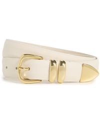 Anderson's - Narrow Soft Grained Calf Leather Belt - Lyst