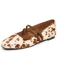 Madewell - Greta Double Strap Flats - Lyst