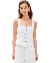 Rag & Bone - Mariana Linen Vest - Lyst