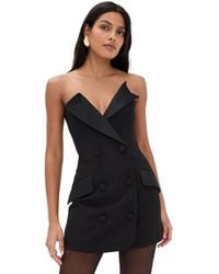 boat neck white mini dresses Nara Boatneck Bubble Bodycon Mini Dress • Shop American Threads Boutique Black / L