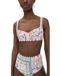 Agua Bendita - Balena Meraki Bikini Top - Lyst