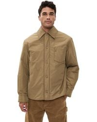 Ami Paris - Technical Taffeta Overshirt - Lyst