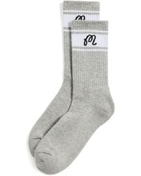 Malbon - Haven Crew Socks - Lyst