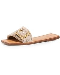 SCHUTZ SHOES - Enola Flat Sandals - Lyst