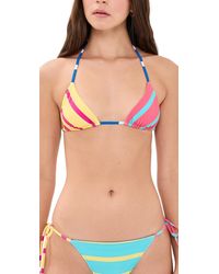 Solid & Striped - The Iris Reversible Bikini Top - Lyst
