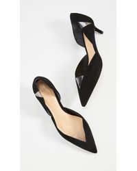 Alexandre Birman Daisy Kitten Pumps - Black