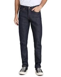 Naked & Famous - Weird Guy Dirty Fade Selvedge Jeans - Lyst