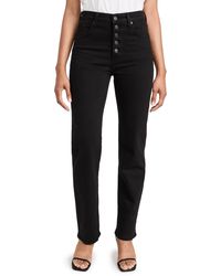 Citizens of Humanity - Daphne High Rise Stovepipe Exposed Fly Jeans - Lyst