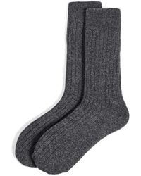 NN07 - Wool Cashmere Ribbed Socks - Lyst