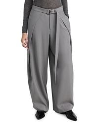 Ami Paris - Trousers With Panels - Lyst