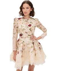 Zimmermann - Hypnotic Panelled Mini Dress - Lyst