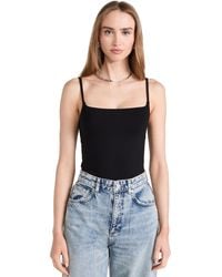 Commando - Neoprene Cami Thong Bodysuit - Lyst