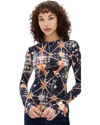 Ulla Johnson - Neri Long Sleeve Ruched Top - Lyst