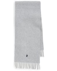 Polo Ralph Lauren - Solid Recycled Wool Scarf - Lyst