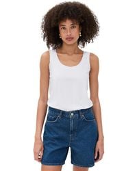 Commando - Essential Cotton Tank Thong Bodysuit - Lyst