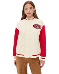 Terez - 49Ers Colorblock Bomber Jacket - Lyst