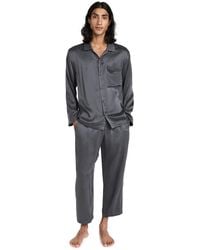Lunya - Washable Silk Button Up Pj Set - Lyst
