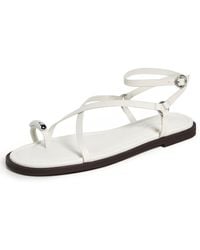 Rag & Bone - Geo Strappy Ring Sandals - Lyst