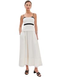 Jonathan Simkhai - Quinlin Bustier Midi Dress - Lyst