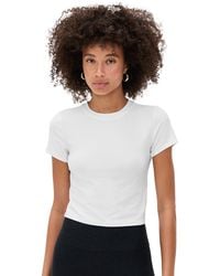 Beyond Yoga - Featherweight Cropped Tee - Lyst