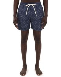 Les Deux - Stan Ornament Aop Swim Shorts 2.0 - Lyst