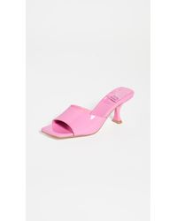 jeffrey campbell pink mules