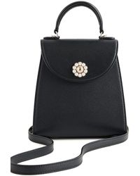 Simone Rocha - Mini Valentine Bag With Bell Charm Pearl Crossbody Bag - Lyst