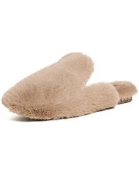 Eberjey - Plush Mule Slippers - Lyst