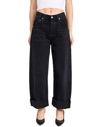 Citizens of Humanity - Ayla Baggy Cuffed Crop Jeans - Lyst
