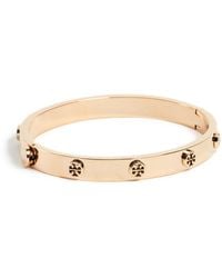 Tory Burch - 7Mm Miller Stud Hinge Bracelet - Lyst