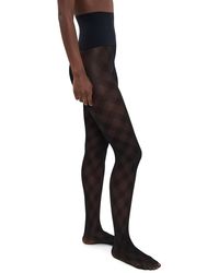 Commando - Check Plaid Sheer Tights - Lyst