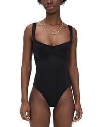 GOOD AMERICAN - Compression Sweetheart Swimsuit - Lyst