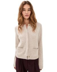 Vince - Shrunken Boiled Cashmere Jacket - Lyst